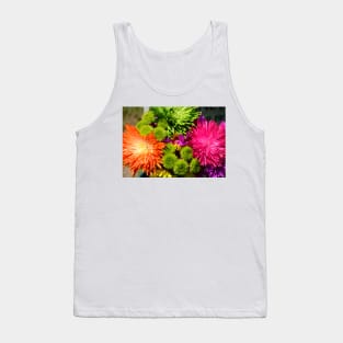 Colorful Flower Power by Debra Martz Tank Top